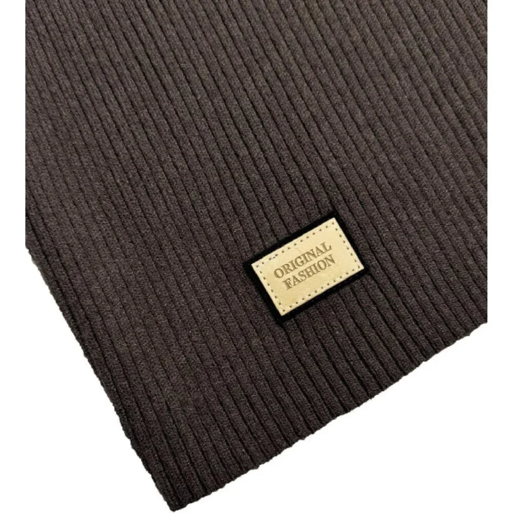 Women’s Crew Neck Sweater Cotton Acrylic Long Sleeve Casual Fall Winter - Picture 4 of 6